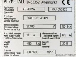 ALZMETALL AB 40 SV