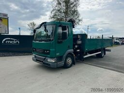 DAF LF45.210 Pritsche 6,5m KRAN  FUNK