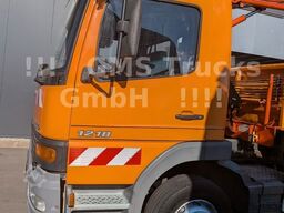 MERCEDES-BENZ Atego 1218 / Kipper+Kran / load 5,2ton / E3