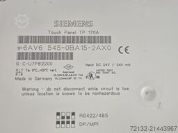 Siemens 6AV6 545-0BA15-2AX0
