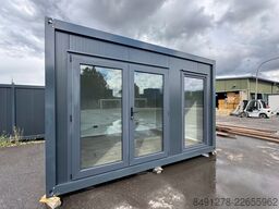 Villex Bürocontainer 4x3m | Büro, Garten, Bau