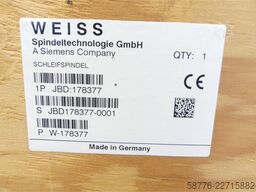 Weiss 178377 Schleifspindel 21kw / 7000 U/min = 0001    !