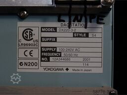  Yokagawa  DX220-3-2  DAQSTATION , Style S4 SN:12A344686