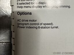 Harrison Trainer 280 CNC/Manual