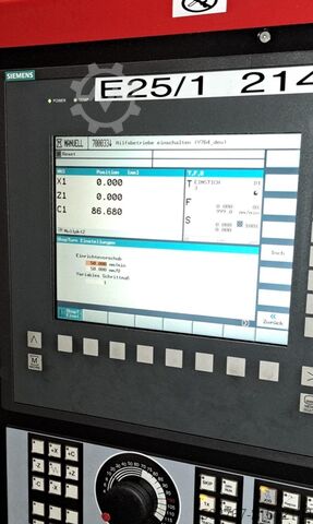 Tokarka CNC EMCO EMCOTURN E25 CNC-Drehmaschine