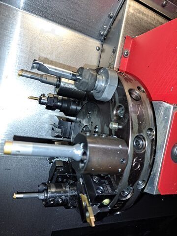 τόρνος CNC EMCO EMCOTURN E25 CNC-Drehmaschine + Wanne