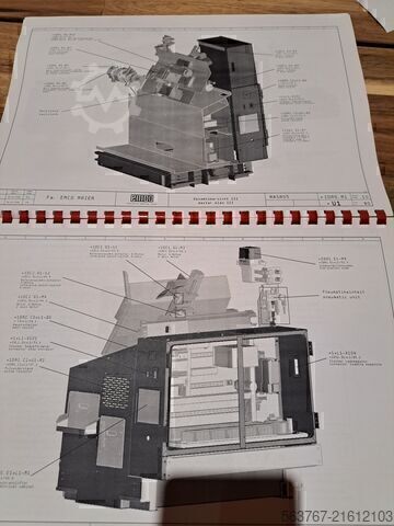 τόρνος CNC EMCO EMCOTURN E25 CNC-Drehmaschine + Wanne
