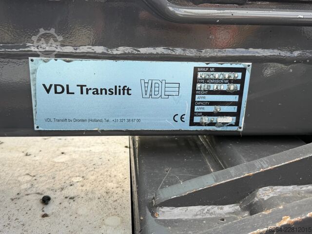 Containervervoer DAF CF 330 6x2 ZEILADER+KETTINGSYSTEEM