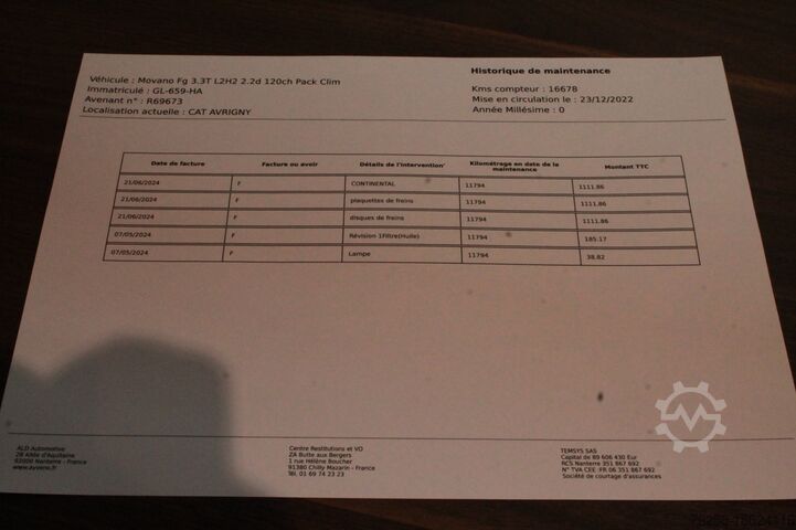 Skříňová dodávka Opel Movano 2.2D 120PK L2H2 EURO 6 - Airco - Cruise ...