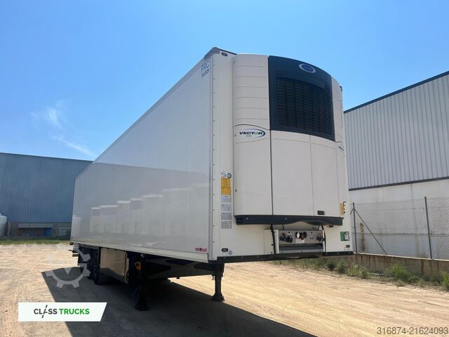 Reefer semitrailer SCHMITZ CARGOBULL Double Deck FP 60 Carrier Vector 1550 Lifting Axle