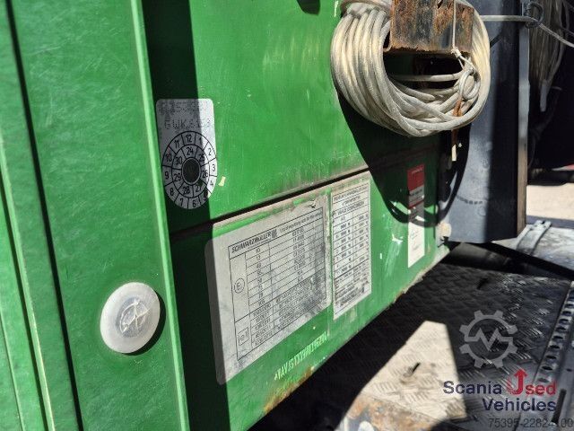 Naczepa otwarta z plandeką Schwarzmüller J-Serie JOLODA Unfall !