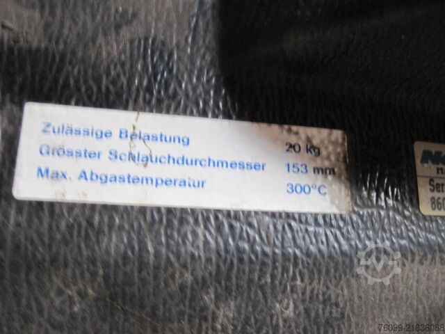 Nederman sistem za odsisavanje auspušnih gasova za kamione / putničke automobile  