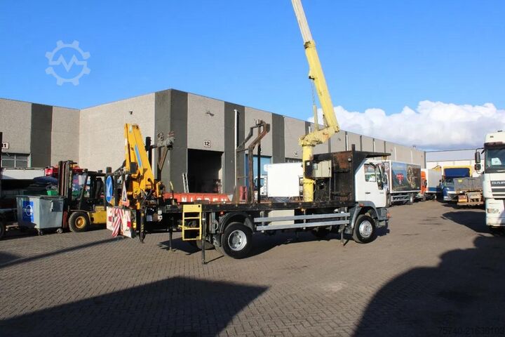 Aerial platform MAN 14.224 + EURO 2 + PTO + EFFER CRANE