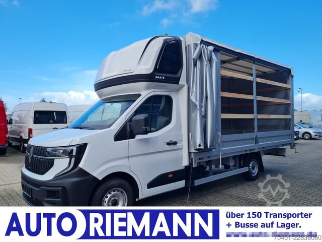 Furgon cu prelată laterală Renault Master 35 Pritsche SchiebePlane Schlafkabine