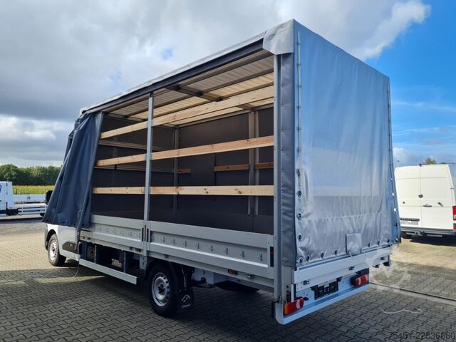 Furgon cu prelată laterală Renault Master 35 Pritsche SchiebePlane Schlafkabine