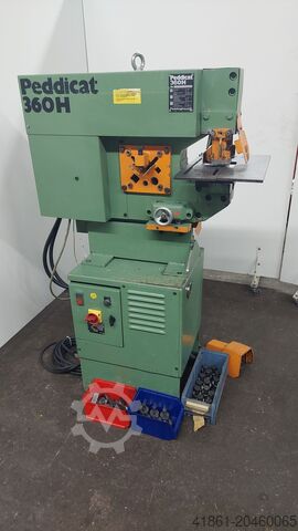 Hidraulikus profilacél olló + lyukasztó PEDDINGHAUS Peddicat 360 H