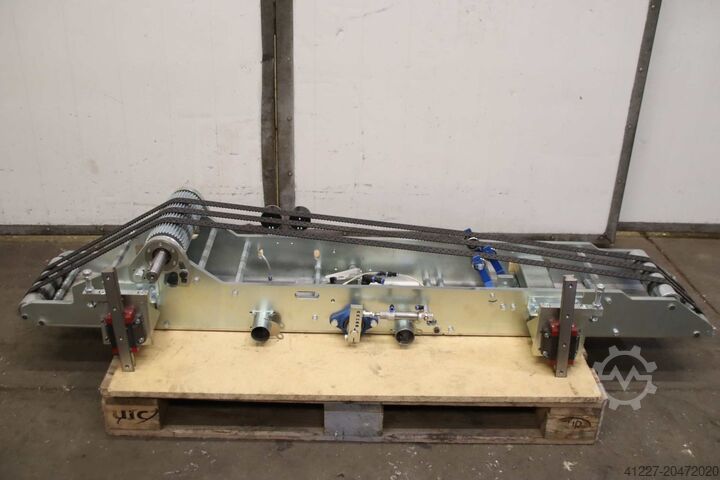 Transportband met gedeeltelijk vacuümoppervlak unbekannt Länge 1840 mm