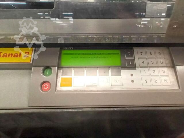 Aktarma yerleştirme makinesi KERN 3500 Twin Channel Roll K990 PINFEED