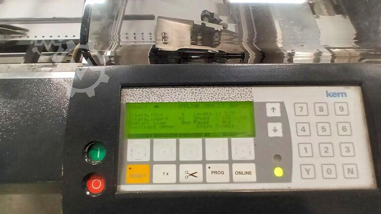 Aktarma yerleştirme makinesi KERN 3500 Twin Channel Roll K990 PINFEED