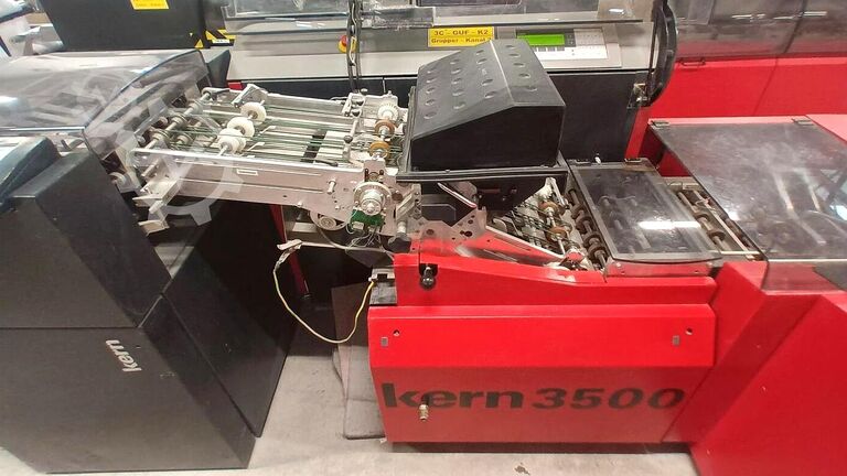 Aktarma yerleştirme makinesi KERN 3500 Twin Channel Roll K990 PINFEED