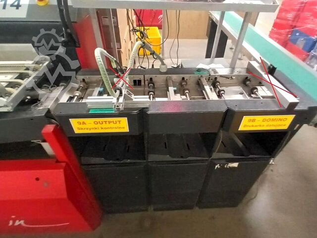 Aktarma yerleştirme makinesi KERN 3500 Twin Channel Roll K990 PINFEED