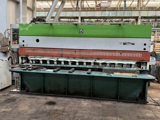 Hydraulic guillotine shear Strojarne Piesok CNTA 3150/10A
