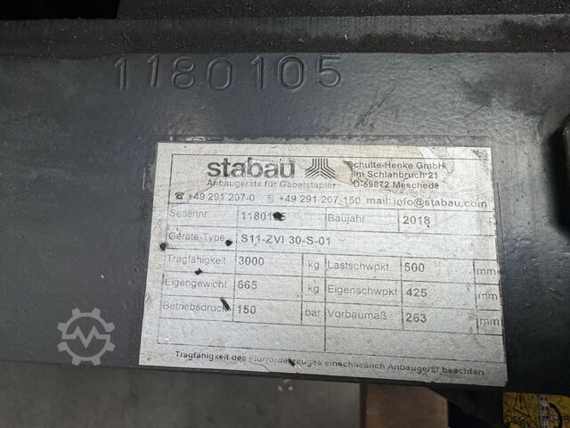 Electric 4-wheel forklift Linde E 30 HL-01/600 Kabine Triplex STVO ZVG