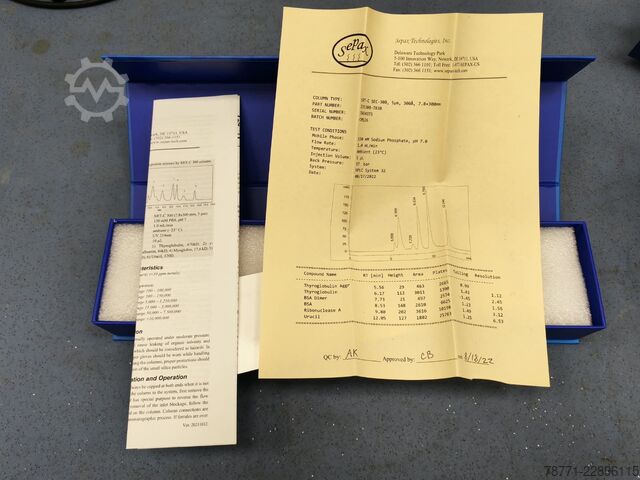Στήλη HPLC Sepax SRT-C SEC-300 5µm 300A 7.8x300mm