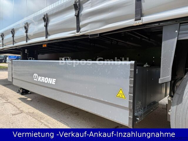 Öppen semitrailer med kapell KRONE Profi Liner SDP 27 ELB 4-CS-SAF-