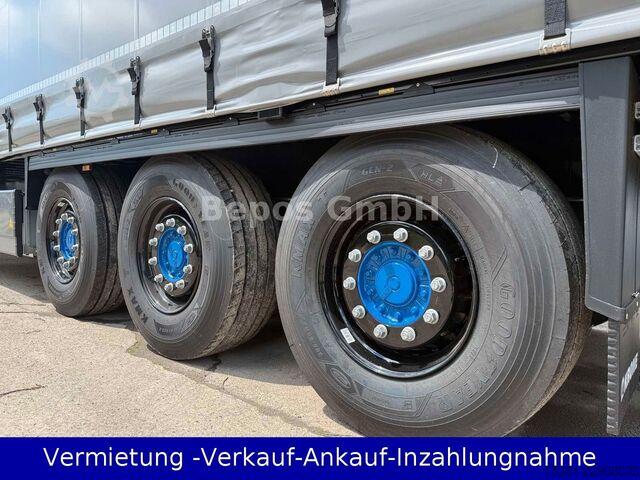 Öppen semitrailer med kapell KRONE Profi Liner SDP 27 ELB 4-CS-SAF-