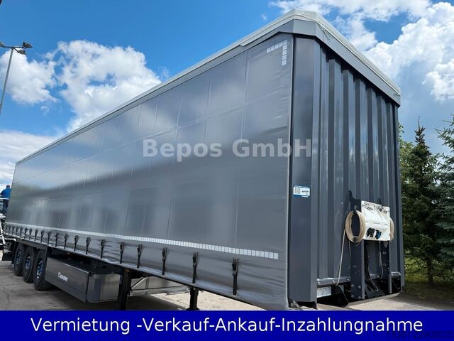 Öppen semitrailer med kapell KRONE Profi Liner SDP 27 ELB 4-CS-SAF-