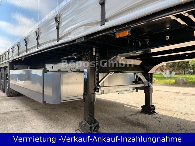 Öppen semitrailer med kapell KRONE Profi Liner SDP 27 ELB 4-CS-SAF-