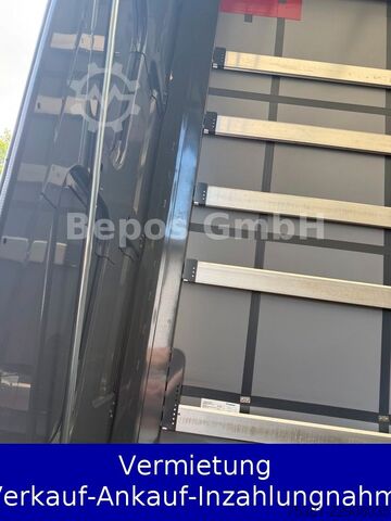 Öppen semitrailer med kapell KRONE Profi Liner SDP 27 ELB 4-CS-SAF-