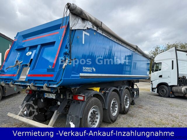 Tippsemitrailer SCHMITZ CARGOBULL SKI 24SL 8.2 - Alukasten 31m3,-Liftachse-
