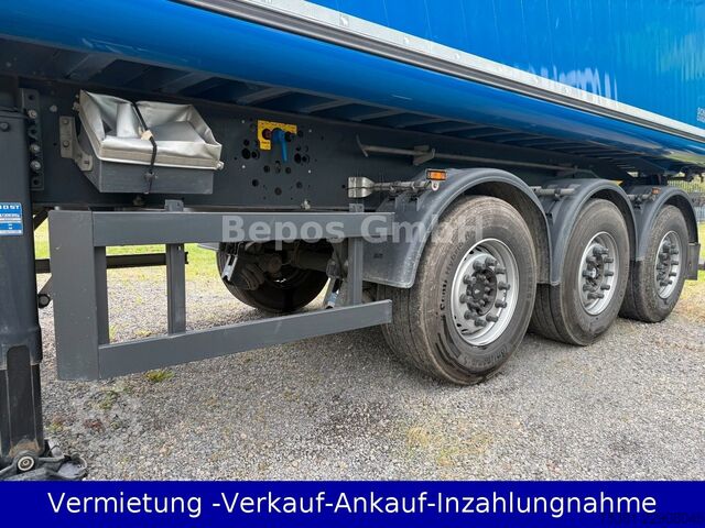 Tippsemitrailer SCHMITZ CARGOBULL SKI 24SL 8.2 - Alukasten 31m3,-Liftachse-