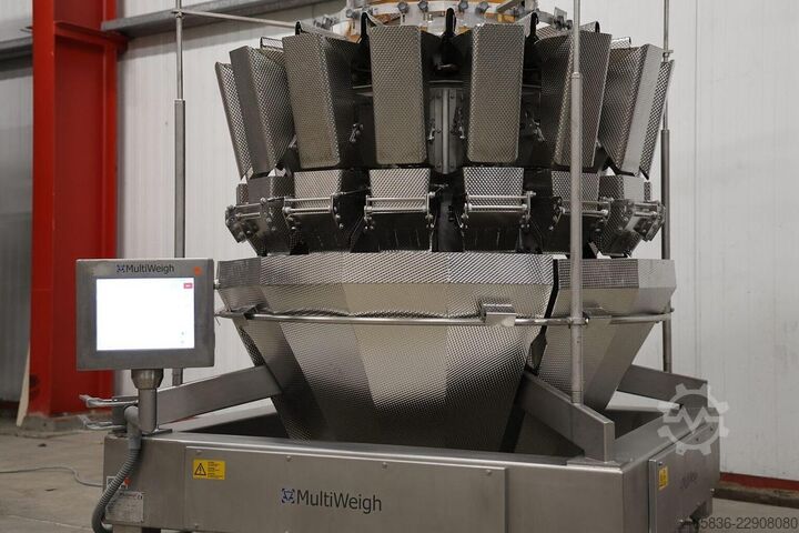 2015 MultiWeigh MW 16 (3-MIX) flerhuvudsvåg med minnesbehållare Multiweigh MW 16 3-MIX