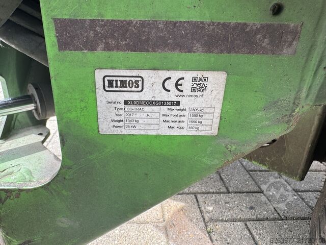 Nimos ECO-TRAC Control de Malezas / Quemador de Malezas / Portaherramientas Yanmar Diesel 4WD 2017 NIMOS ECO-TRAC Weedcontrol / Onkruidbrander / Werktuigdrager Yanmar Diesel 4WD 2017