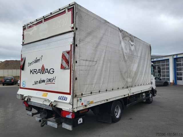 Gardinsided kassevogn MAN TGL 8.180 BL * Klima * AHK Kugel+Maul