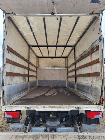 Kombi vozilo sa ceradom MAN TGL 8.180 BL * Klima * AHK Kugel+Maul