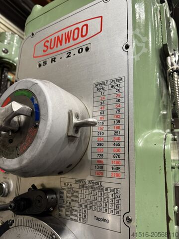 Radialboremaskine SUNWOO SR 2.0
