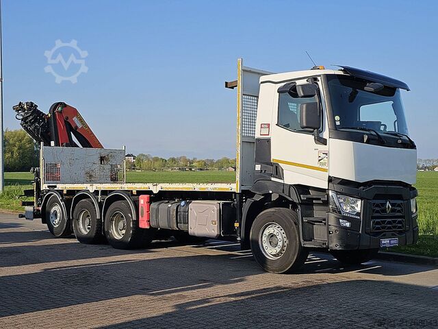 Camião basculante com grua RENAULT C 430 PK27001EH/6