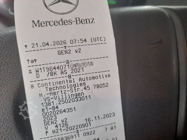 MTS standard MERCEDES-BENZ ACTROS 1843 4x4