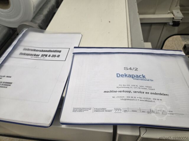 Dekapack horizontale verpakkingsmachine Dekapack S4 - 35 / 2