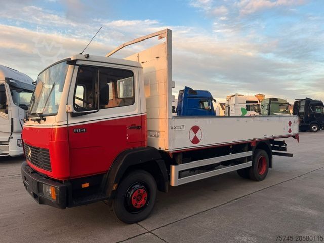 Furgon de băuturi MERCEDES-BENZ 914 * PRITSCHE * GETRÄNKE * ORG KM*6 ZYLINDER *