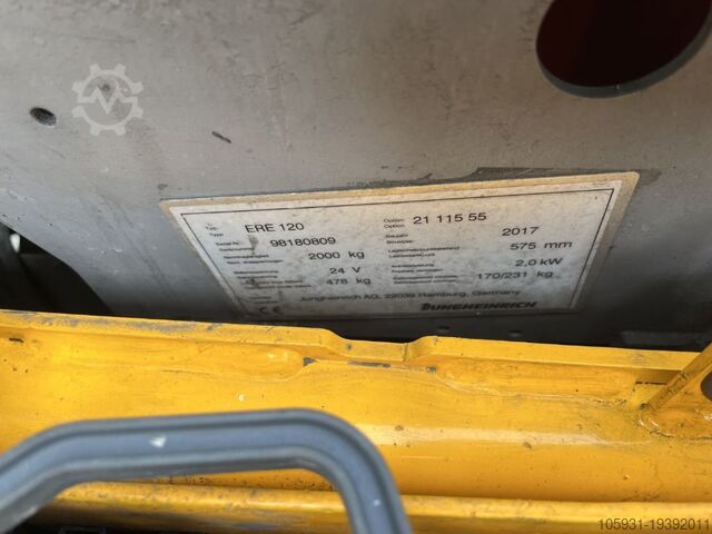 Stående gaffeltruck Jungheinrich ERE120