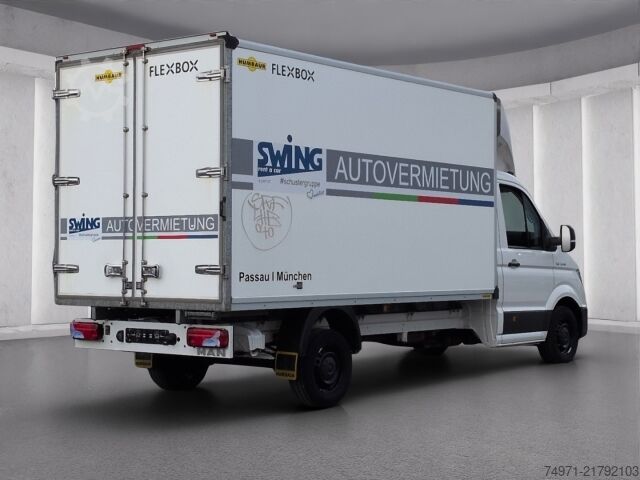 Φορτηγό κουτί (κουρμπαριστό) MAN TGE 3.140 Koffer LR*3-Sitzer Klima Bluetooth DAB