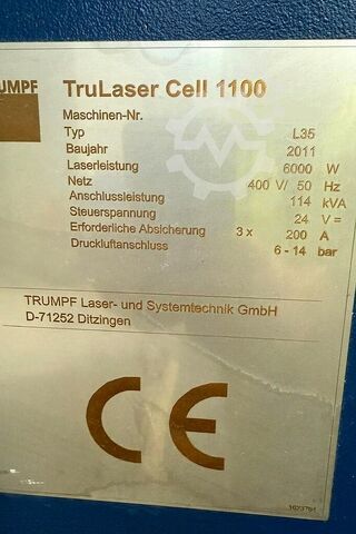 Laser TRUMPF Cell 1100 Typ L 35