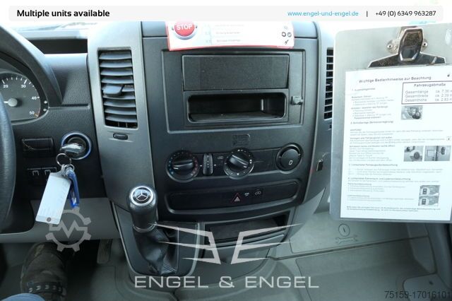 Dubă cu caroserie tip cutie mercedes-benz SPRINTER 310 CDI MAXI EURO-5 KOFFER REGALE KAMERA DURCHGANG COC