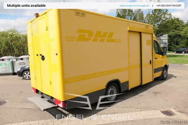 Dubă cu caroserie tip cutie mercedes-benz SPRINTER 310 CDI MAXI EURO-5 KOFFER REGALE KAMERA DURCHGANG COC