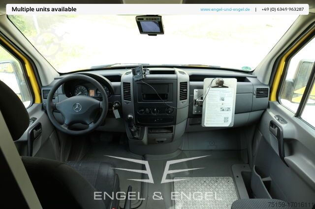 Dubă cu caroserie tip cutie mercedes-benz SPRINTER 310 CDI MAXI EURO-5 KOFFER REGALE KAMERA DURCHGANG COC